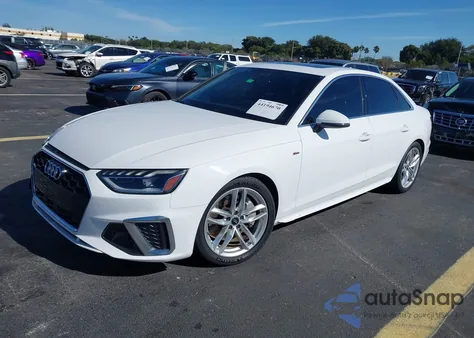 2020 Audi A4 Premium Plus 45 Tfsi Quattro S Tronic из США, поврежденный, VIN WAUENAF41LN009267